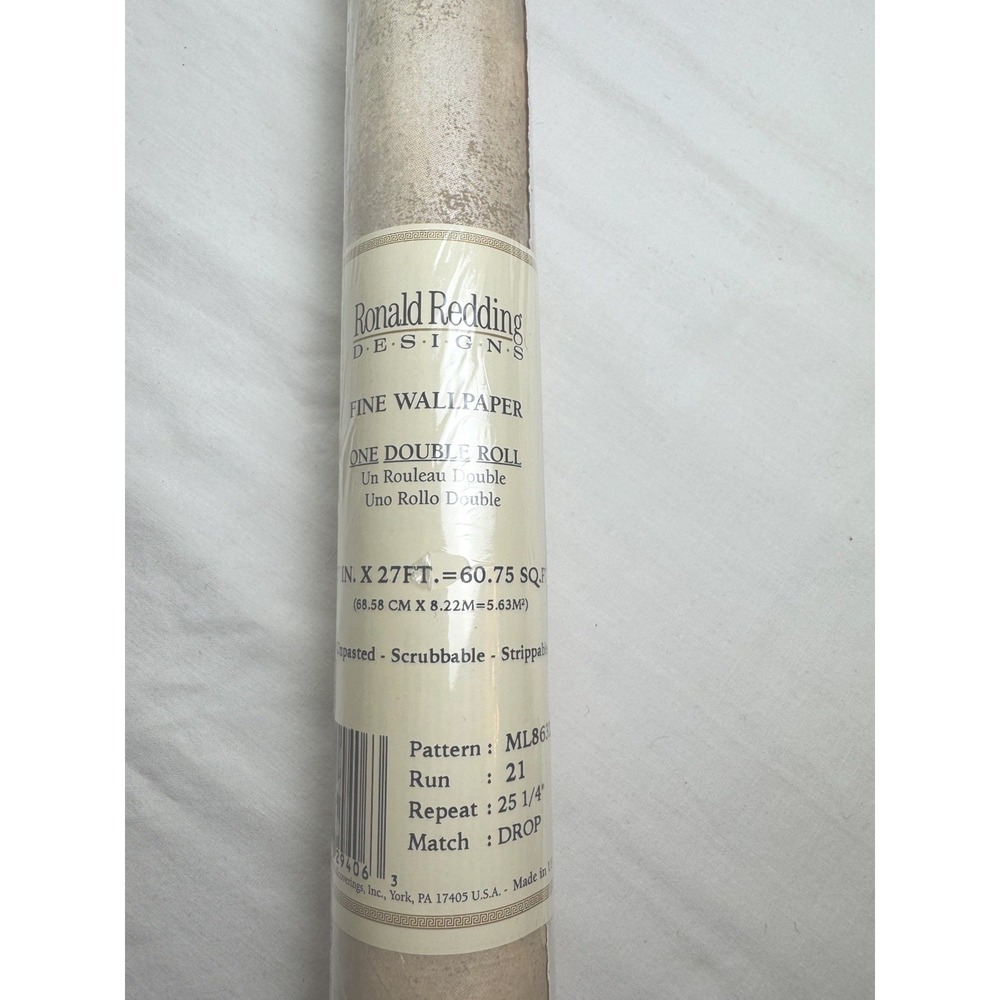 Ronald Redding‎ Designs Fine Wallpaper Double Roll 27in X 27Ft ML8632